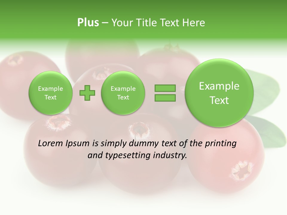 Drink Red Berry PowerPoint Template