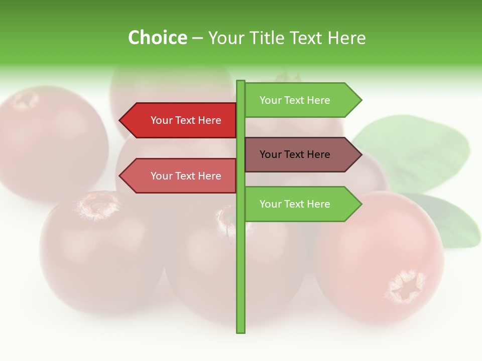 Drink Red Berry PowerPoint Template