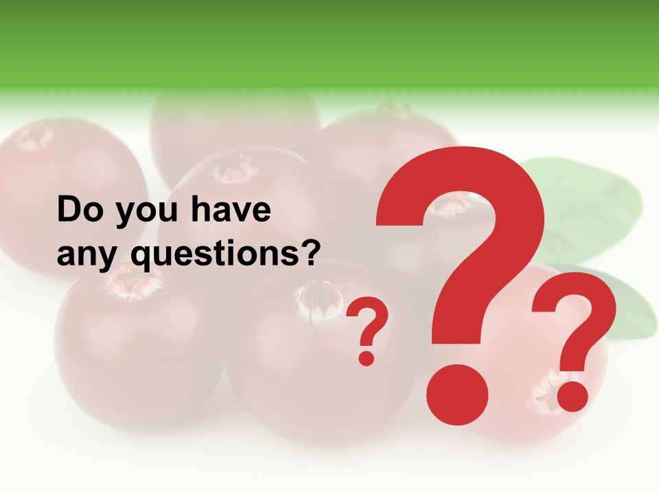 Drink Red Berry PowerPoint Template