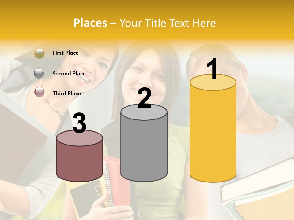 College Young Business PowerPoint Template