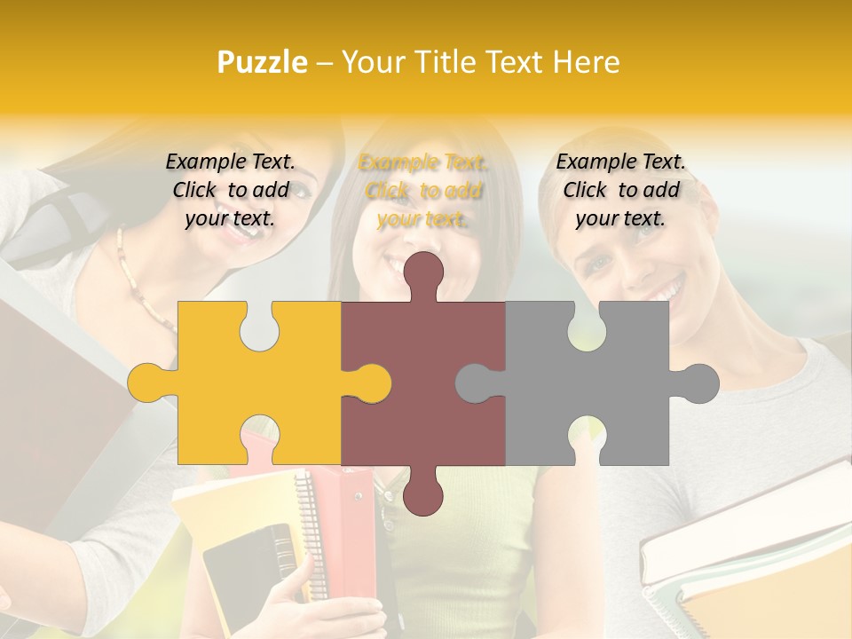 College Young Business PowerPoint Template