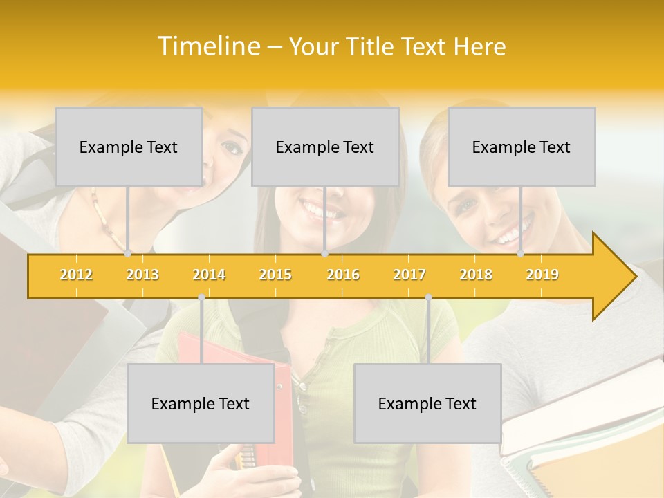 College Young Business PowerPoint Template