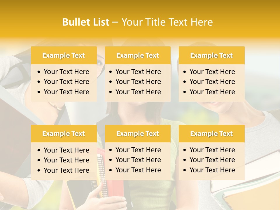 College Young Business PowerPoint Template
