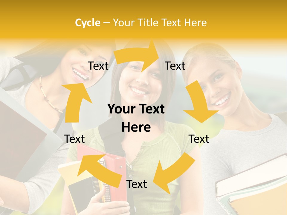 College Young Business PowerPoint Template