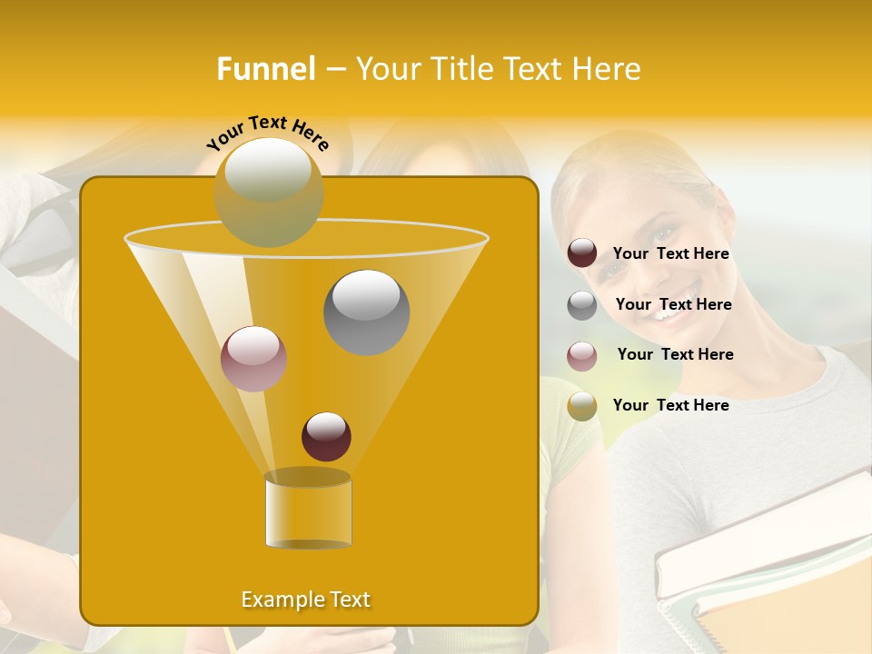 College Young Business PowerPoint Template