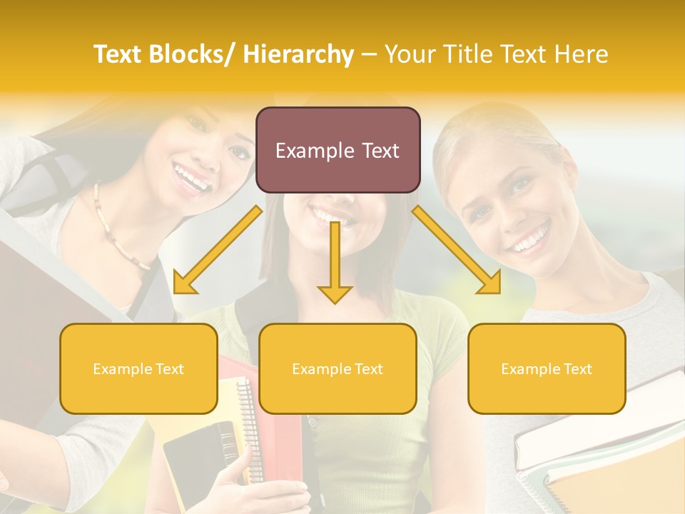 College Young Business PowerPoint Template
