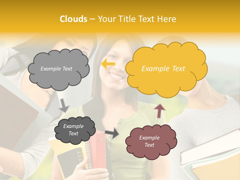 College Young Business PowerPoint Template