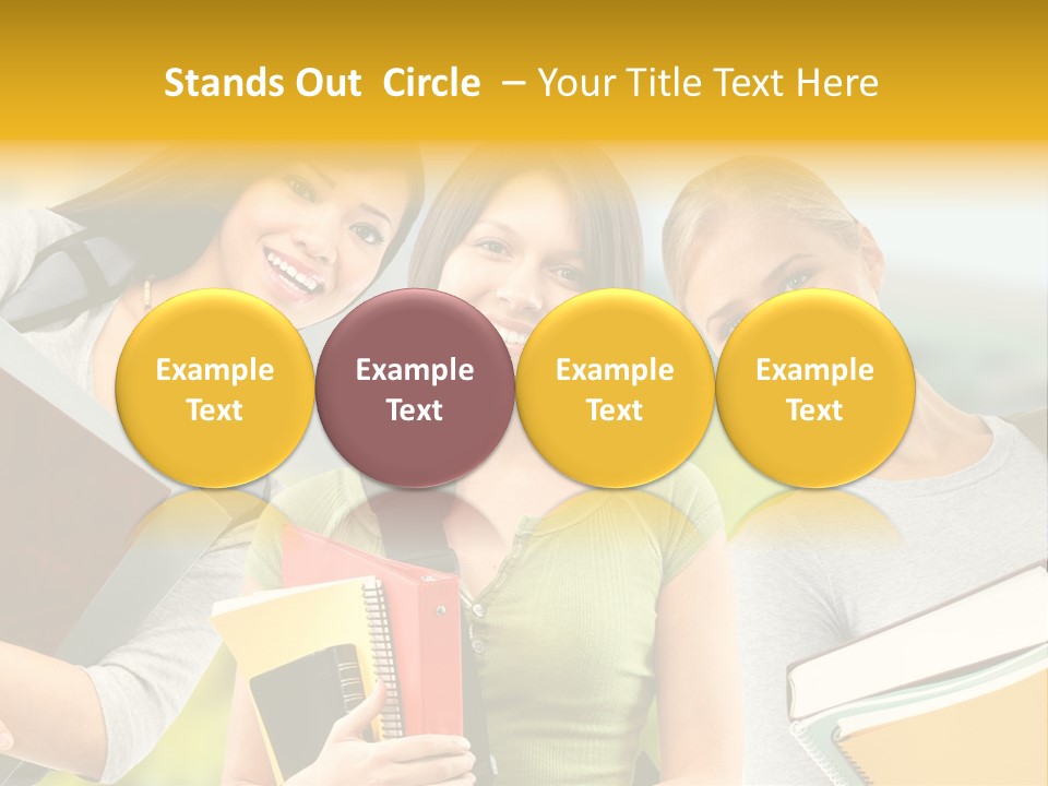 College Young Business PowerPoint Template