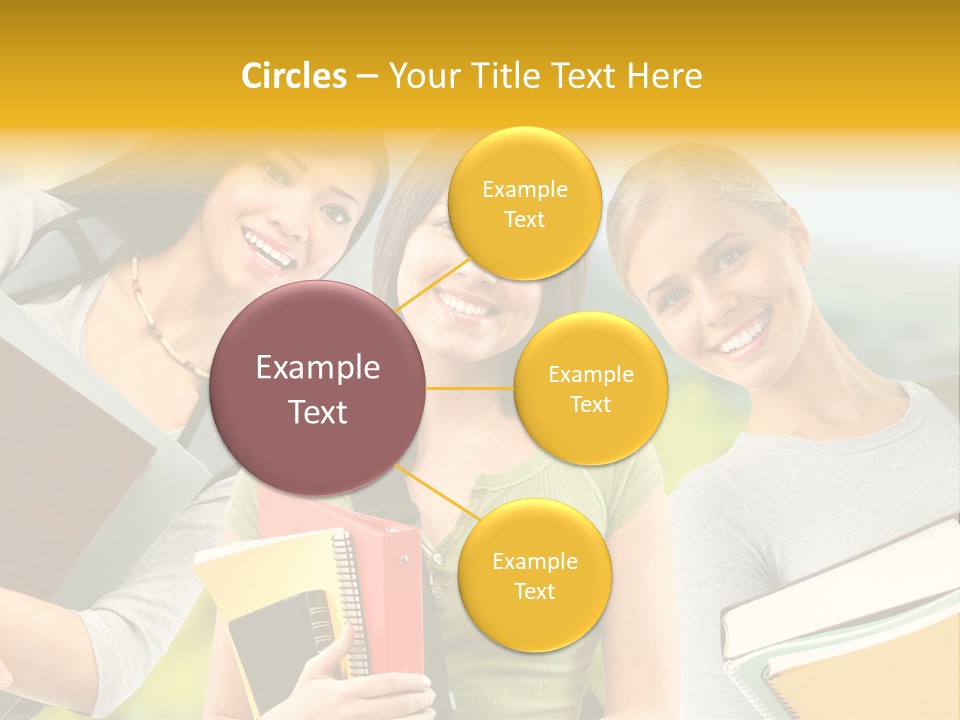 College Young Business PowerPoint Template