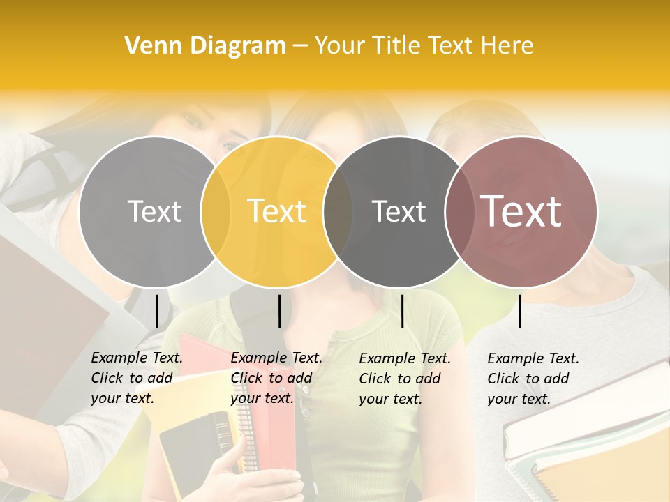 College Young Business PowerPoint Template