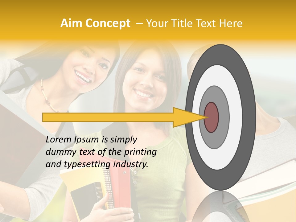 College Young Business PowerPoint Template