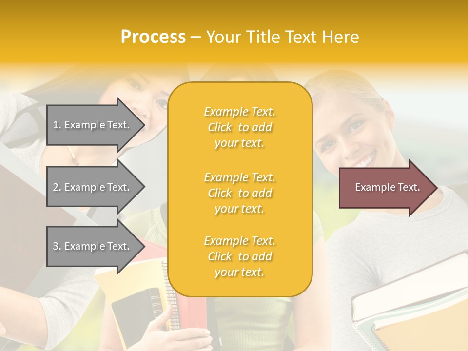 College Young Business PowerPoint Template