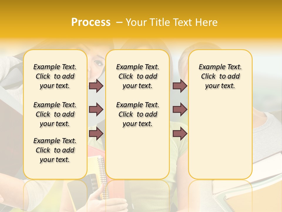 College Young Business PowerPoint Template