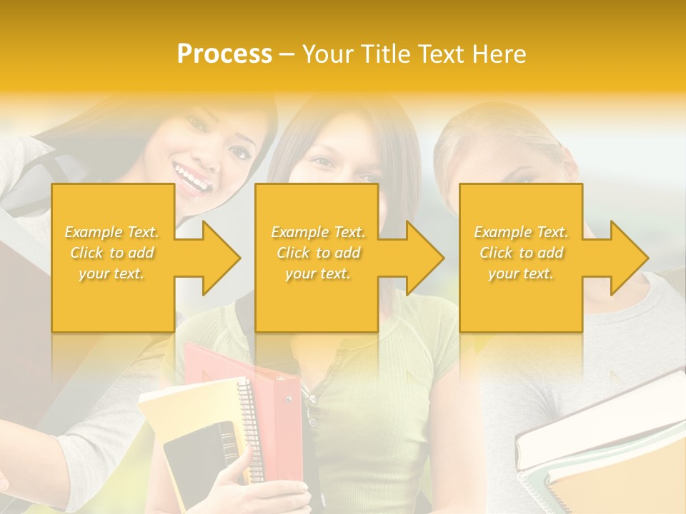 College Young Business PowerPoint Template
