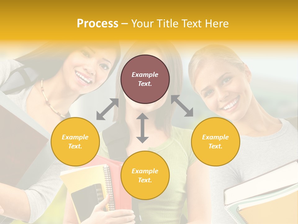 College Young Business PowerPoint Template