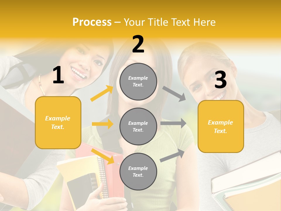 College Young Business PowerPoint Template