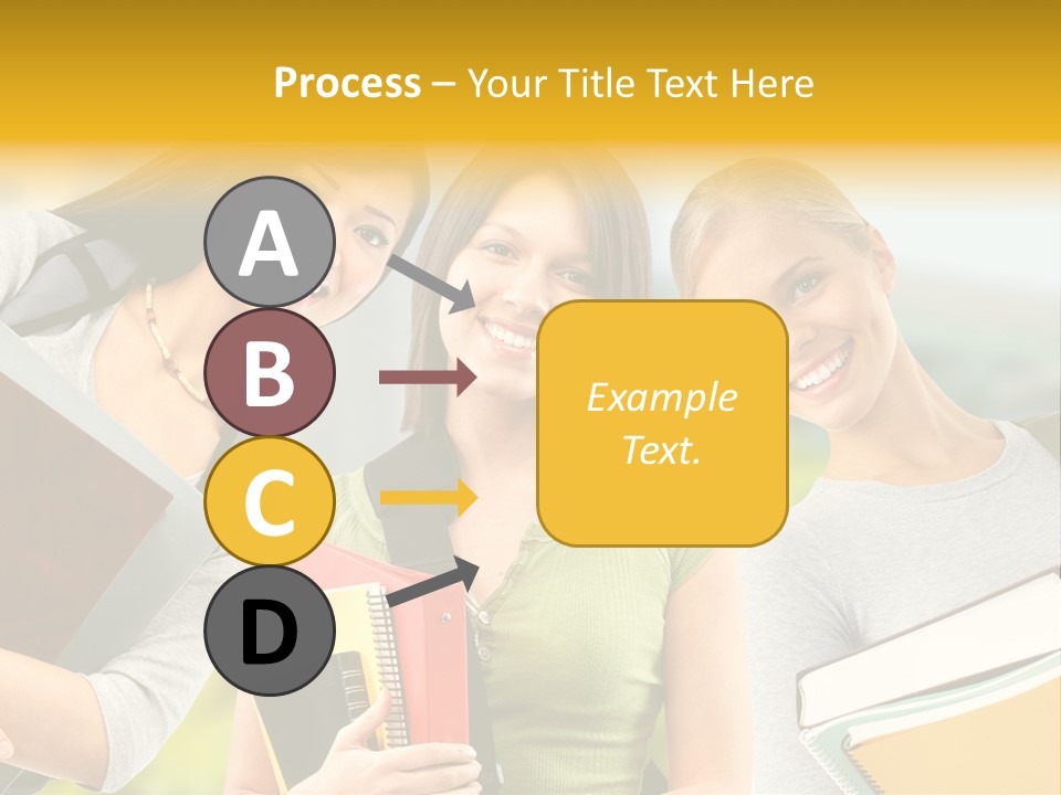 College Young Business PowerPoint Template