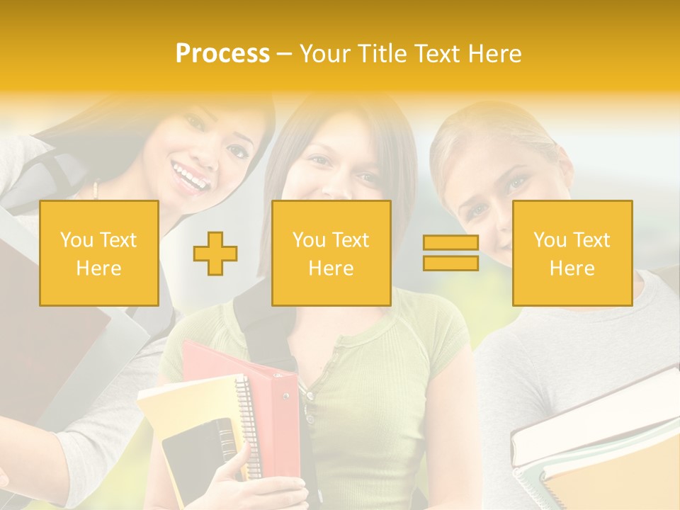 College Young Business PowerPoint Template