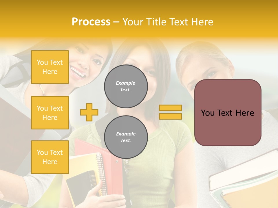 College Young Business PowerPoint Template