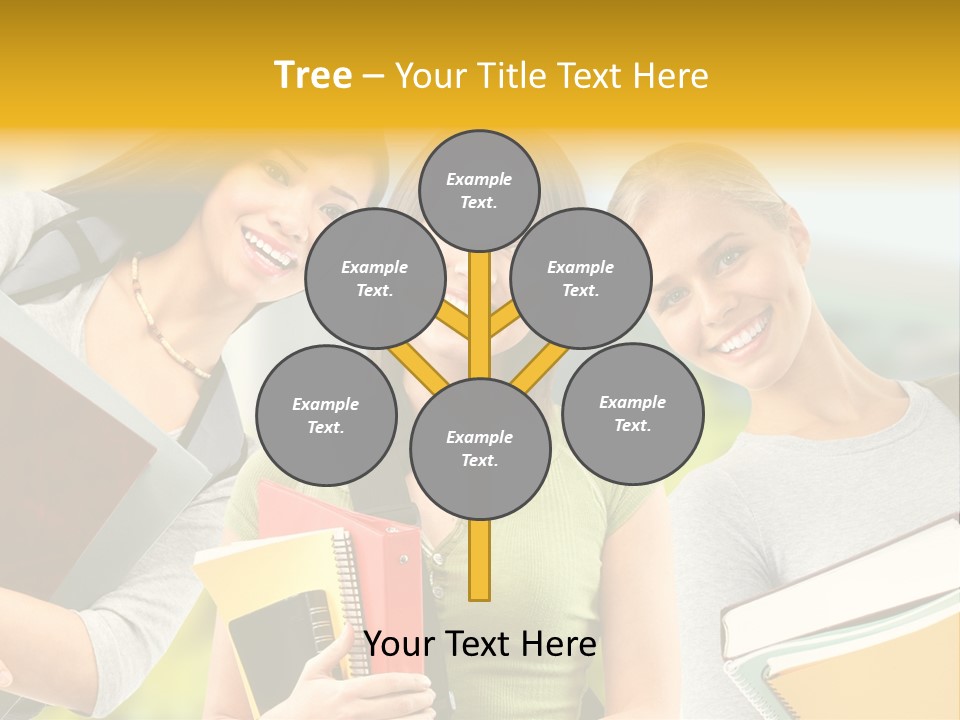 College Young Business PowerPoint Template