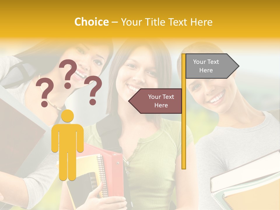 College Young Business PowerPoint Template