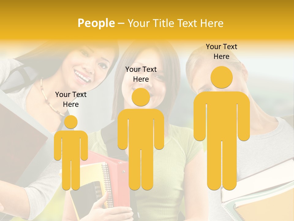 College Young Business PowerPoint Template