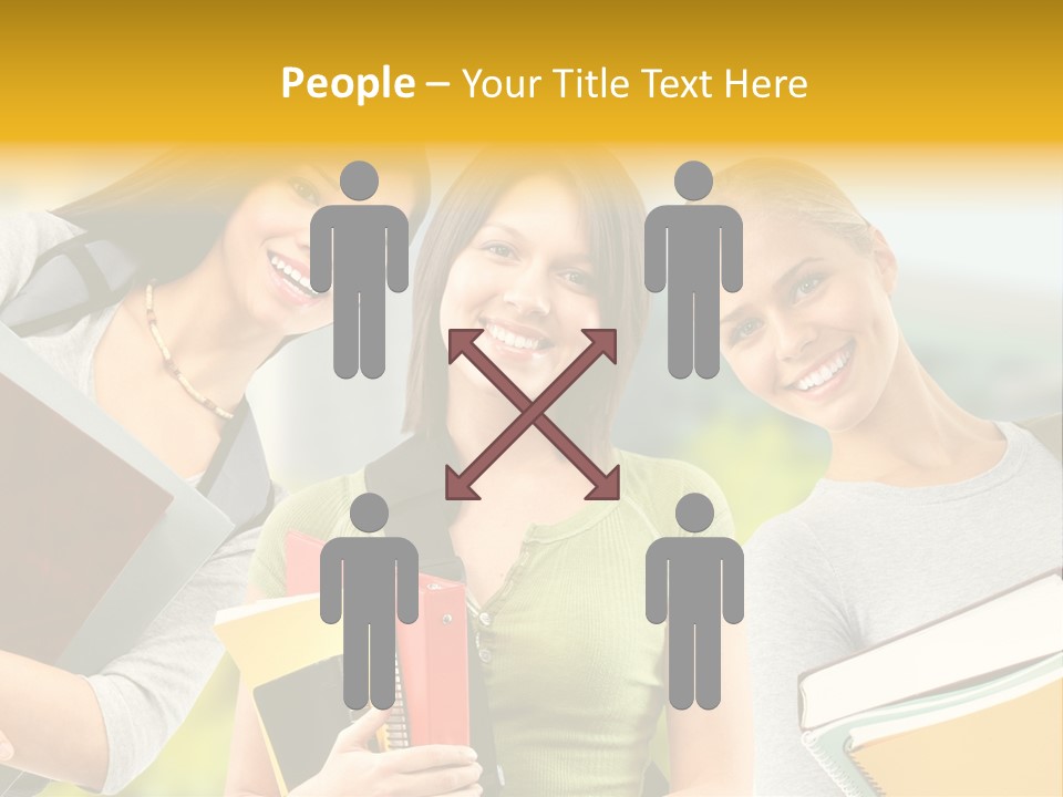 College Young Business PowerPoint Template