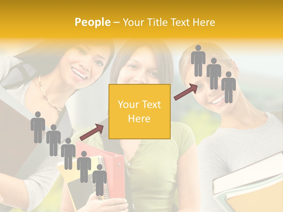 College Young Business PowerPoint Template