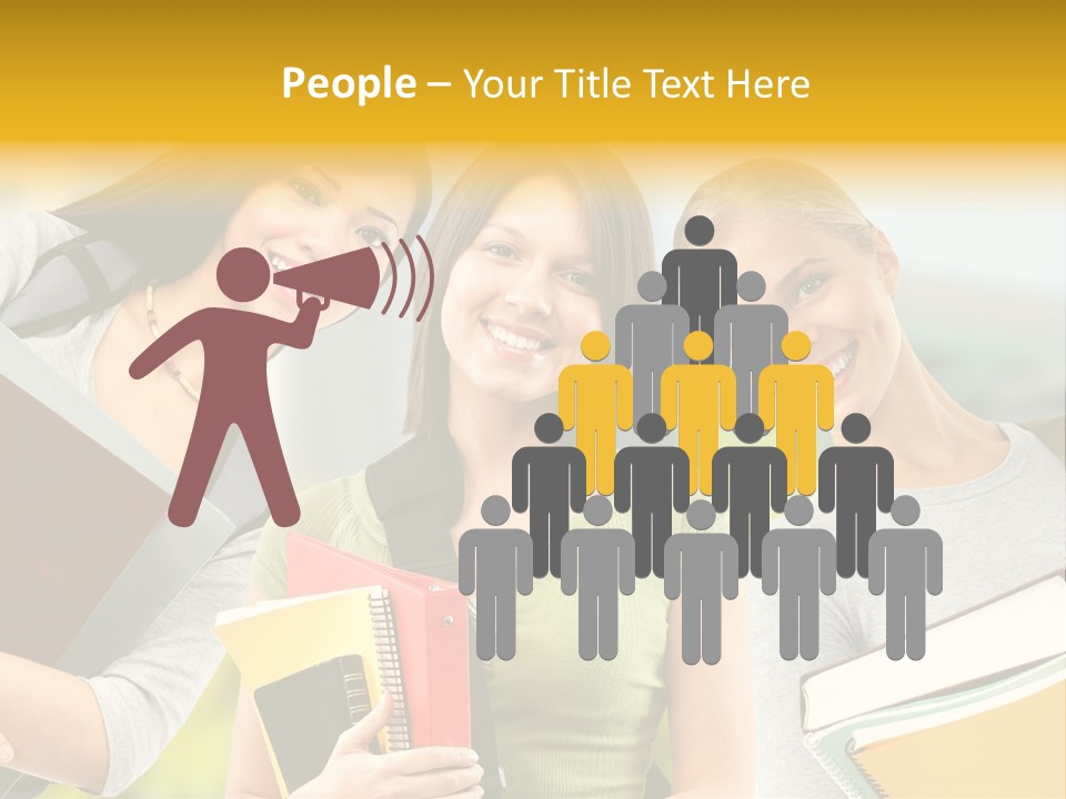 College Young Business PowerPoint Template