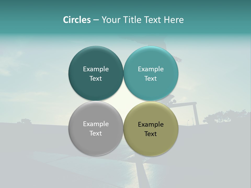 Skateboard Young Boy PowerPoint Template