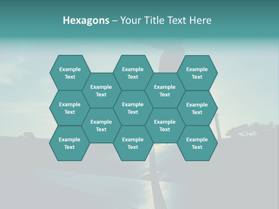 Skateboard Young Boy PowerPoint Template