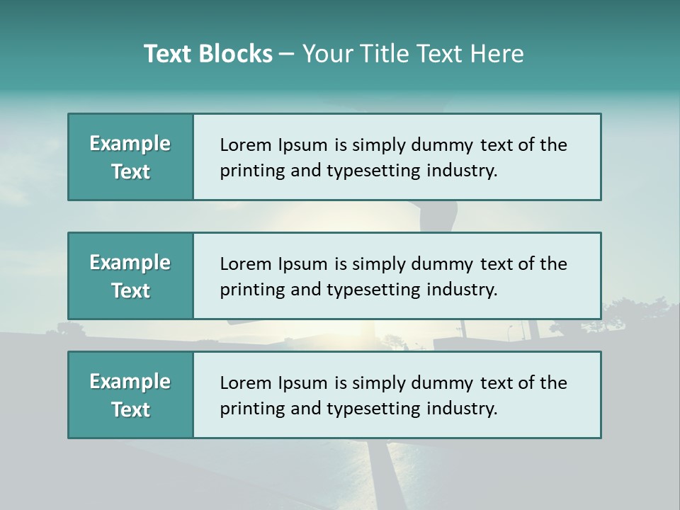 Skateboard Young Boy PowerPoint Template