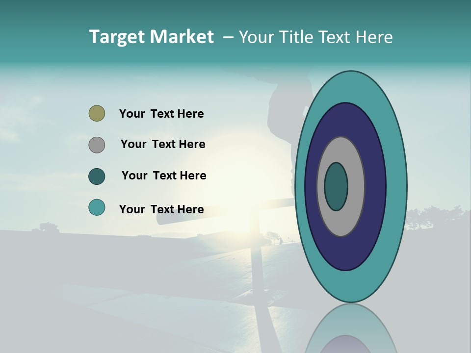 Skateboard Young Boy PowerPoint Template