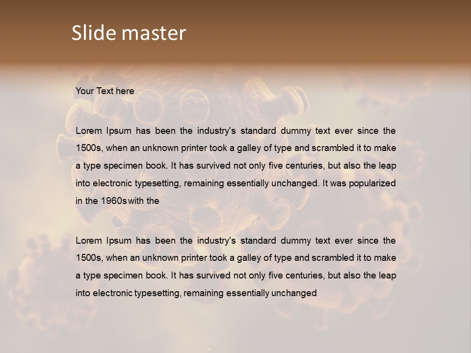 Medicine Transparent Prometaphase PowerPoint Template