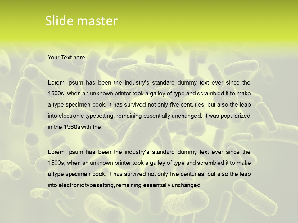 Virus Biology Nano PowerPoint Template