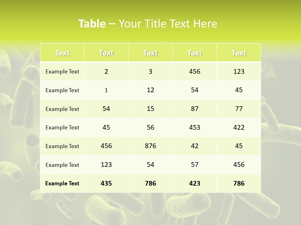 Virus Biology Nano PowerPoint Template