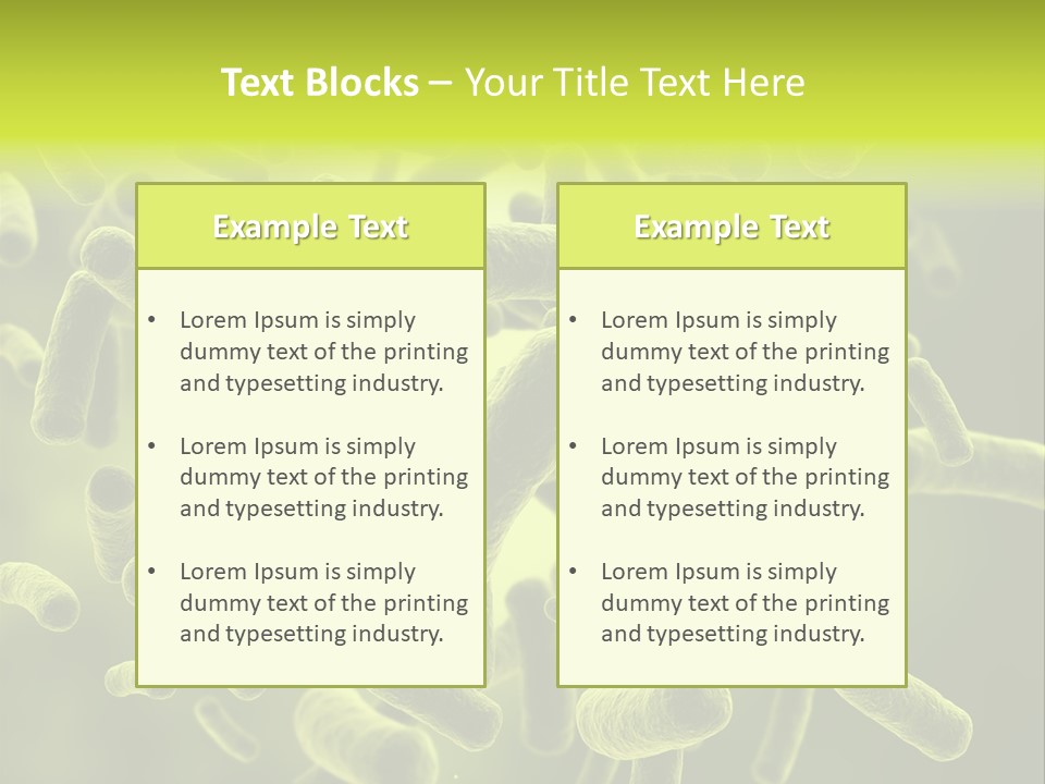 Virus Biology Nano PowerPoint Template