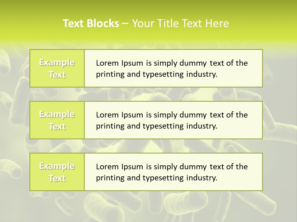 Virus Biology Nano PowerPoint Template