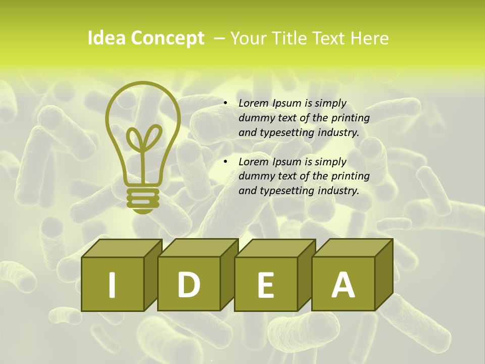 Virus Biology Nano PowerPoint Template