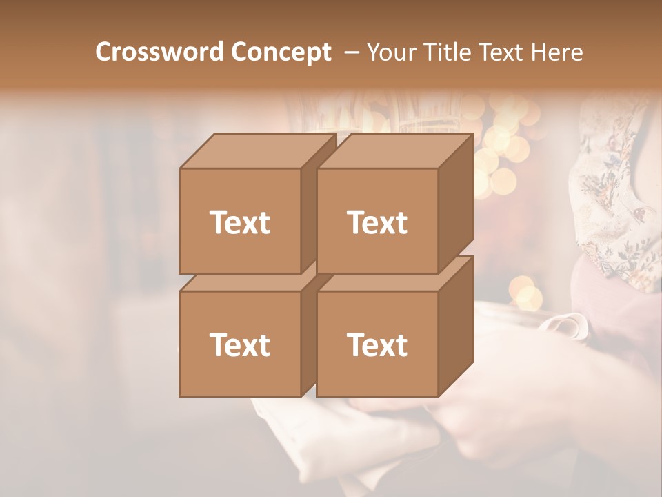 Plenty Restaurant Bottle PowerPoint Template