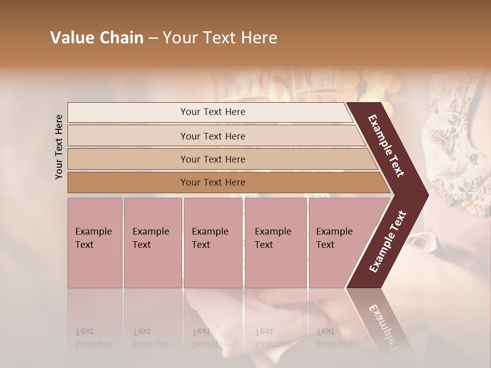 Plenty Restaurant Bottle PowerPoint Template