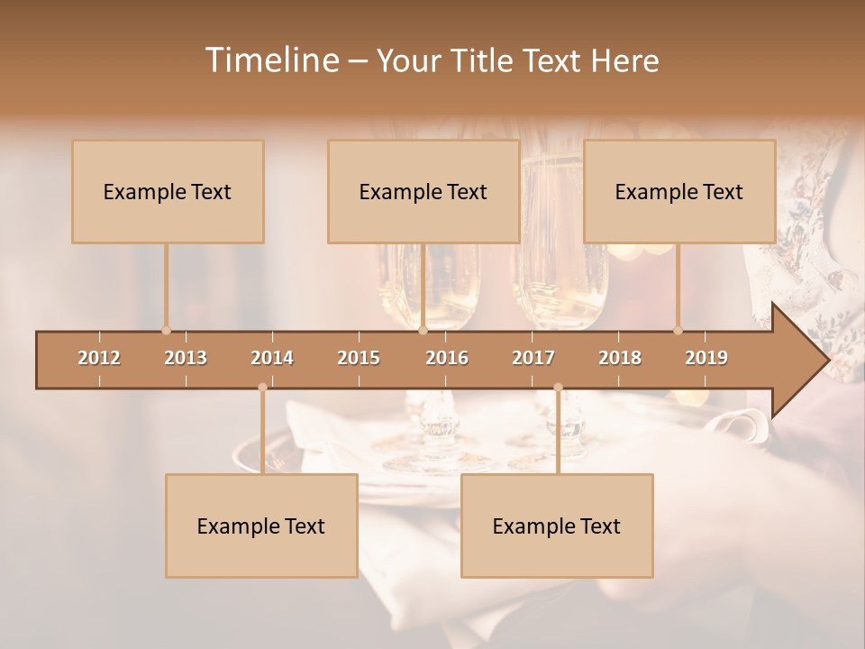 Plenty Restaurant Bottle PowerPoint Template