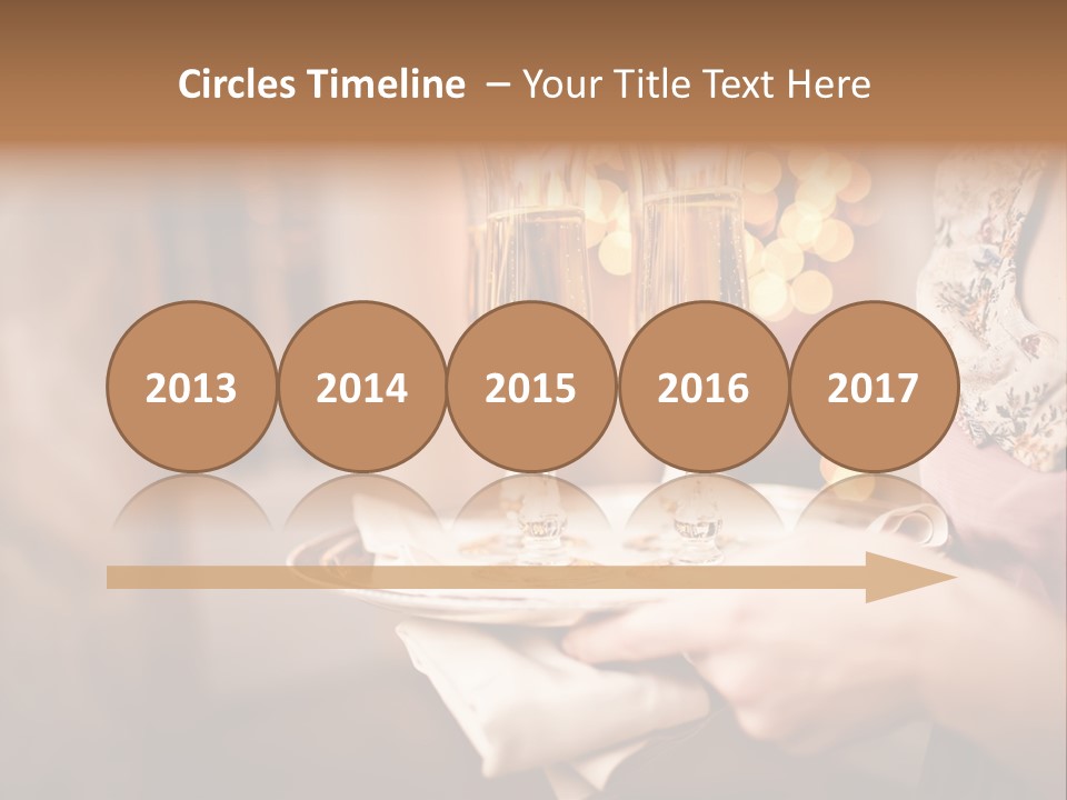 Plenty Restaurant Bottle PowerPoint Template