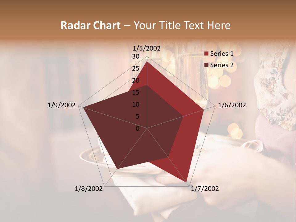 Plenty Restaurant Bottle PowerPoint Template