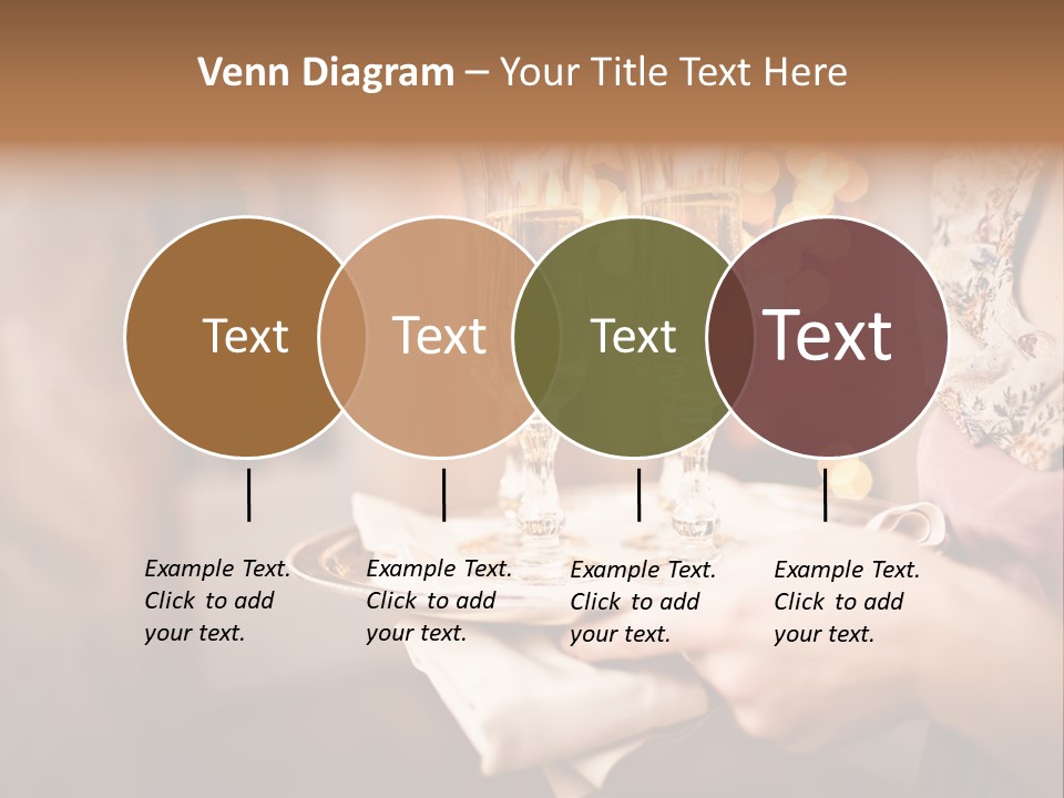 Plenty Restaurant Bottle PowerPoint Template