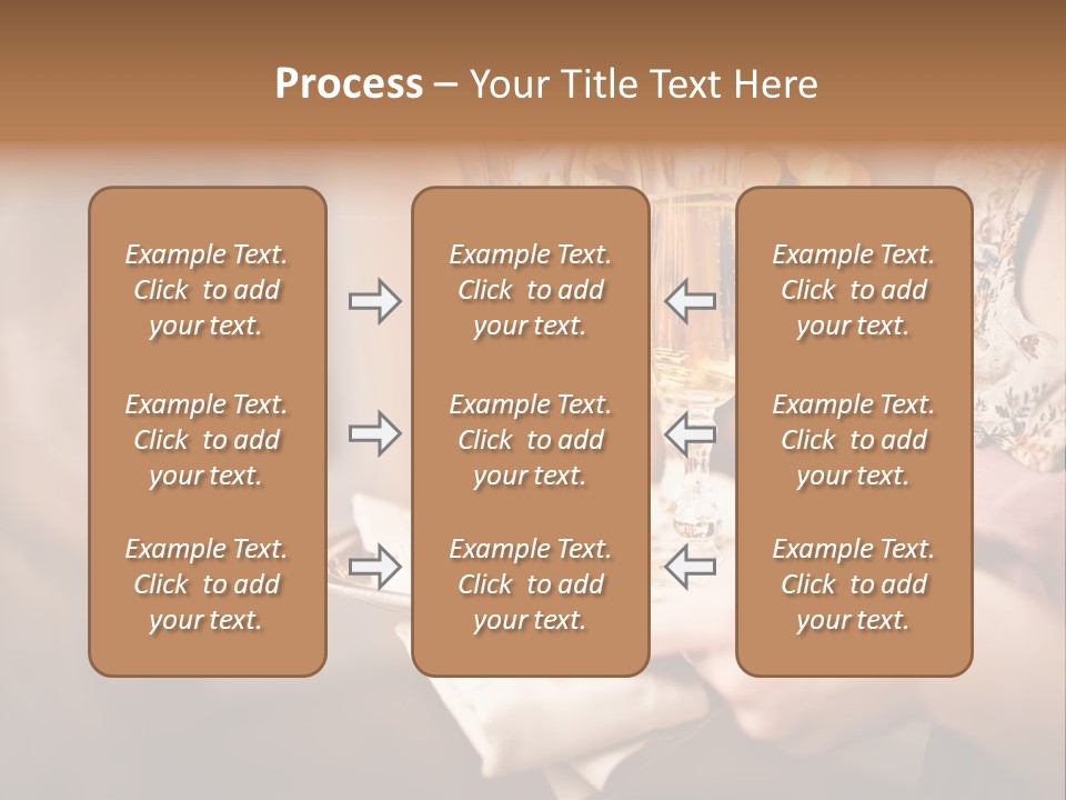 Plenty Restaurant Bottle PowerPoint Template