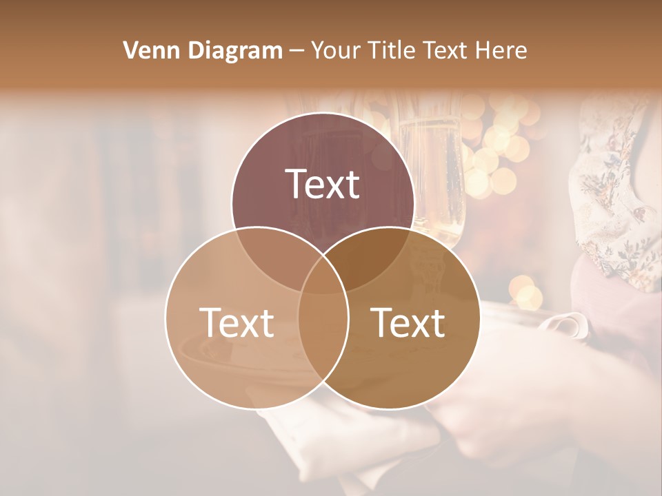 Plenty Restaurant Bottle PowerPoint Template