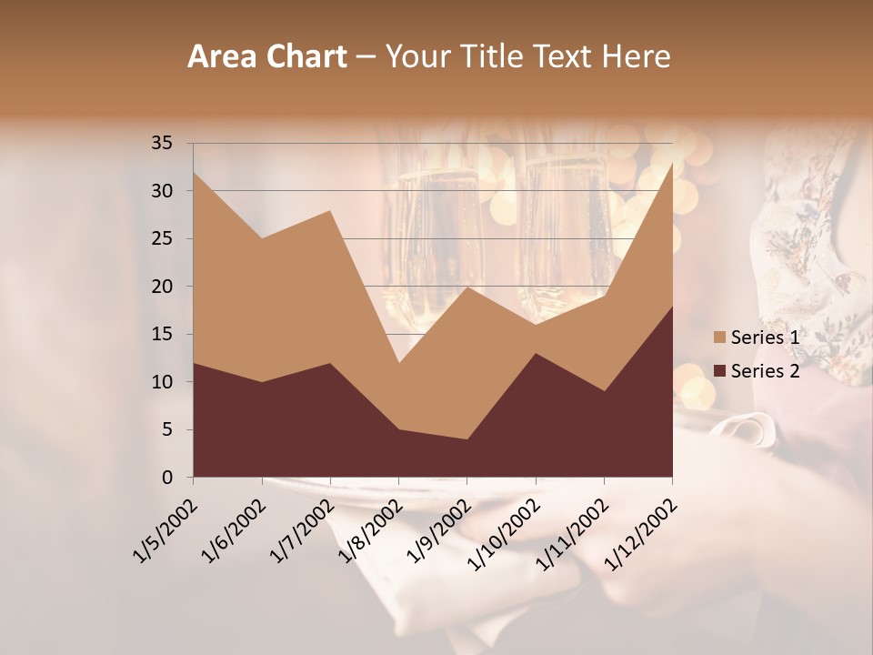 Plenty Restaurant Bottle PowerPoint Template