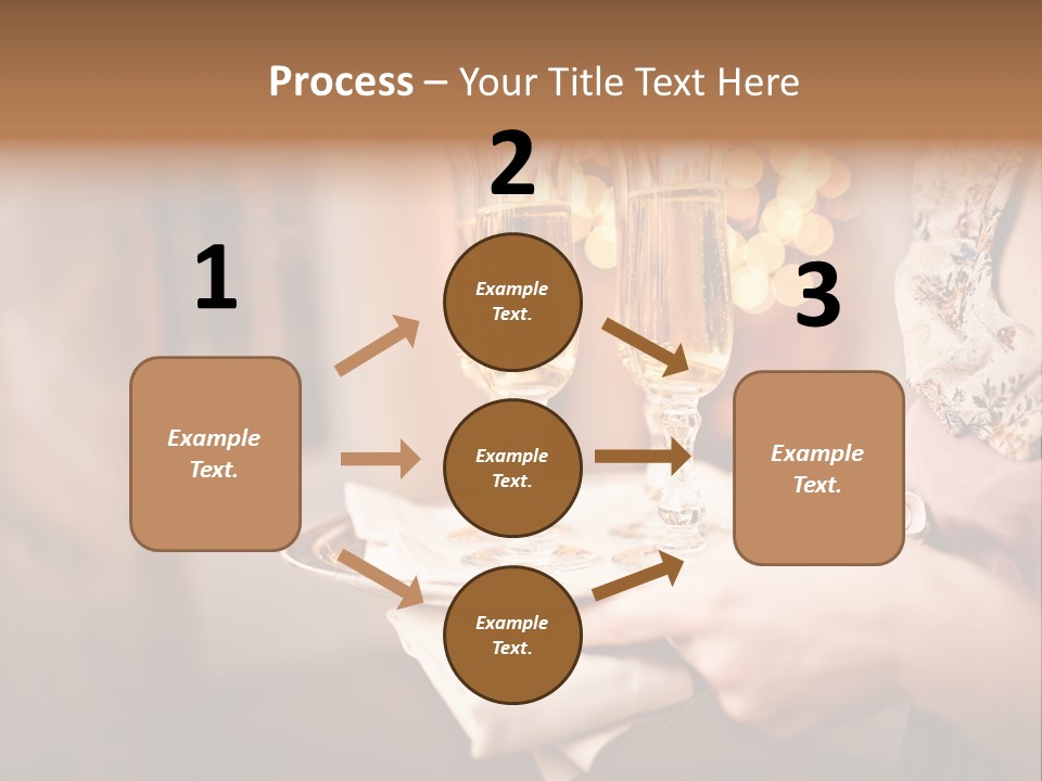 Plenty Restaurant Bottle PowerPoint Template