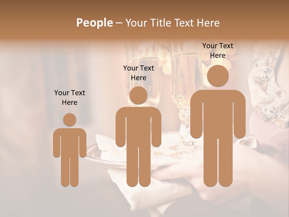 Plenty Restaurant Bottle PowerPoint Template